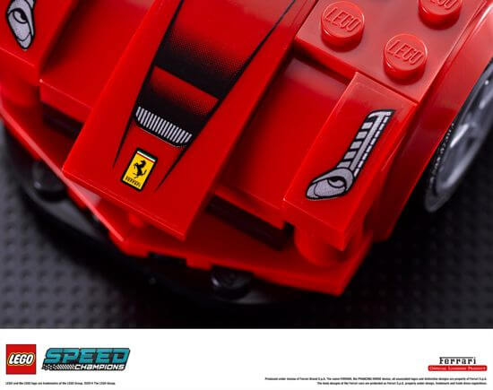 Til foråret kan du bygge de hurtigste modeller fra Ferrari, McLaren og Porsche i LEGO