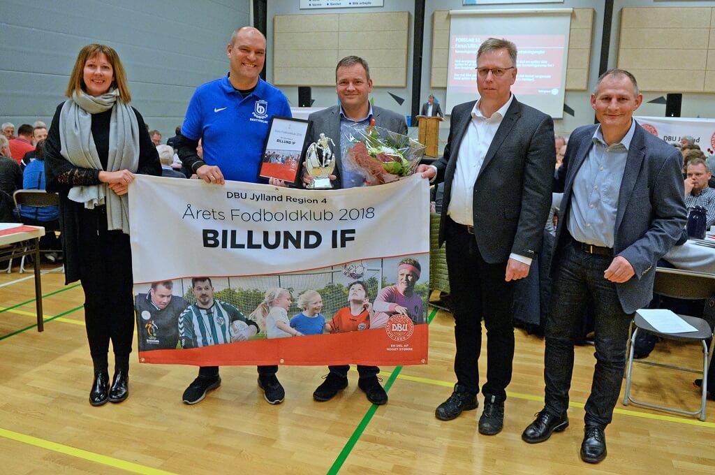 Billund IF er Årets Fodboldklub i region 4