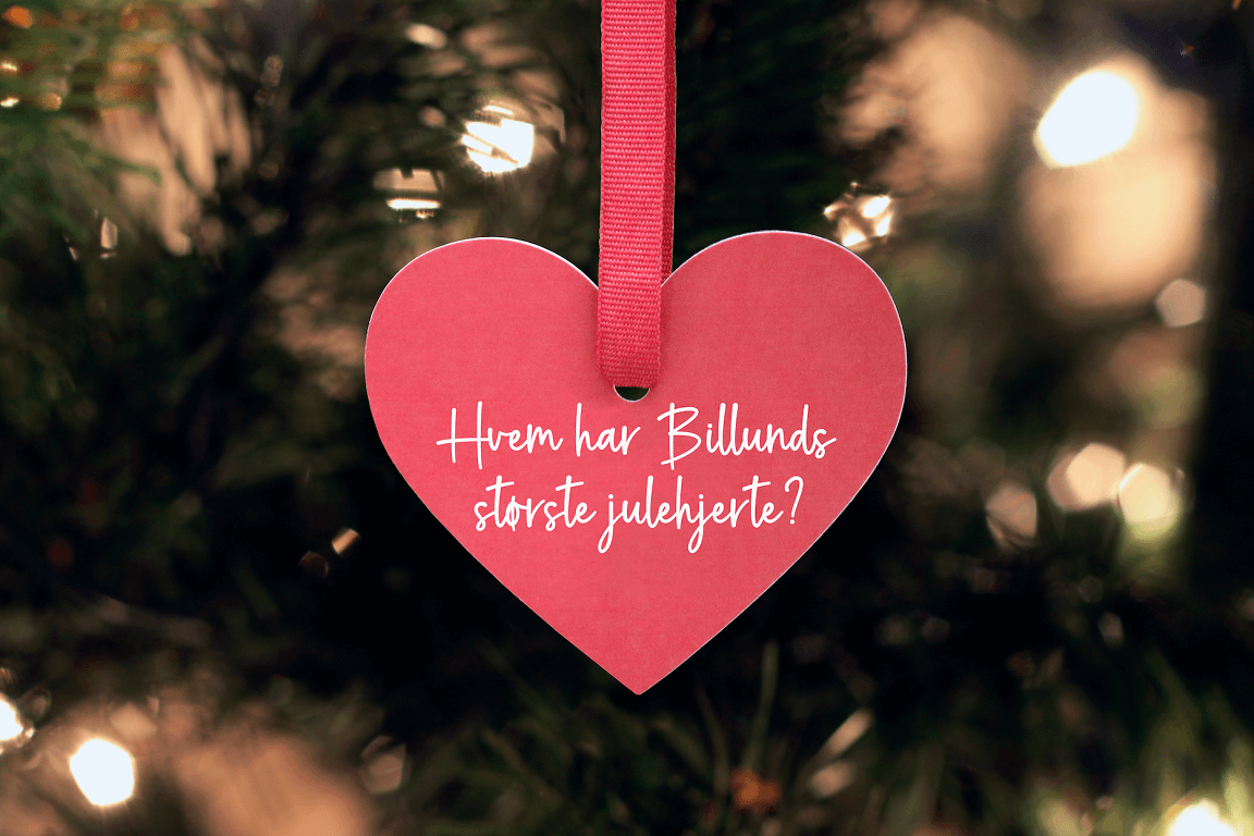 Hvem har Billunds største julehjerte?   