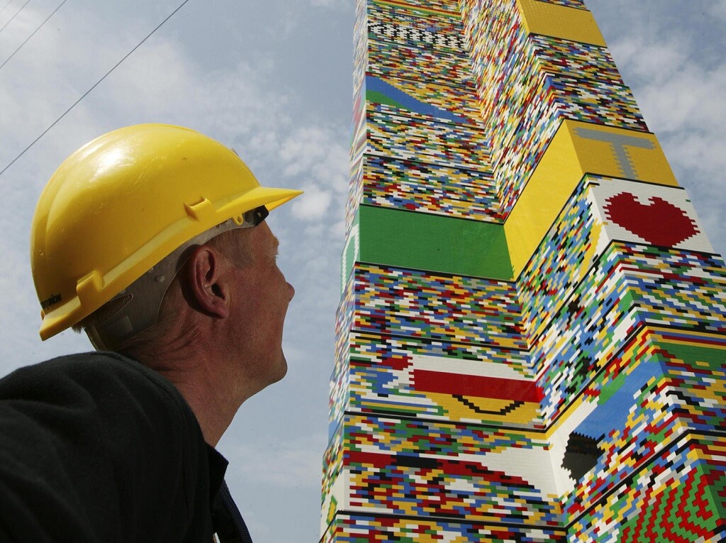 LEGOLAND forsøger at lave verdens højeste LEGO-tårn