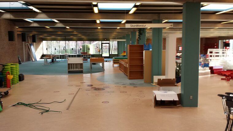 Biblioteket holder lukket – før den store åbning