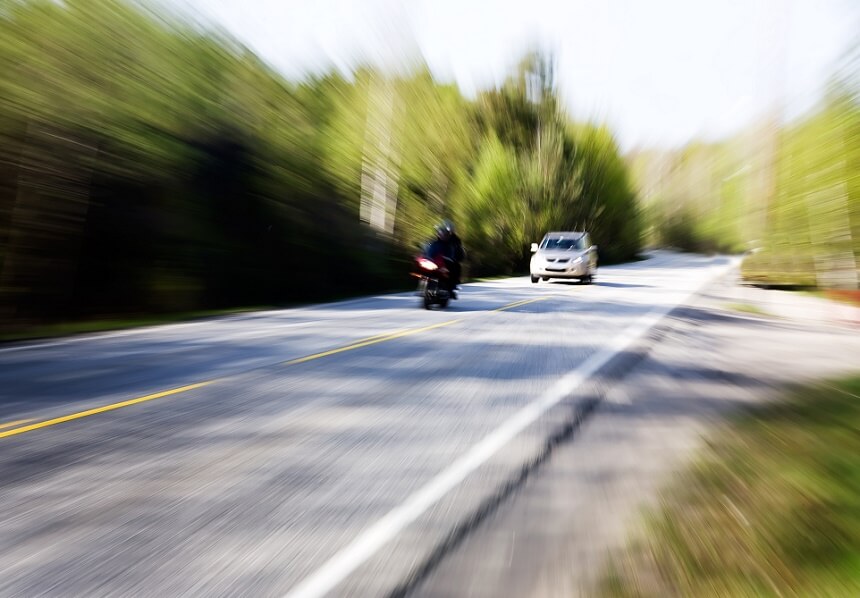 Motorcyklist målt til 206 km/t ved Vorbasse