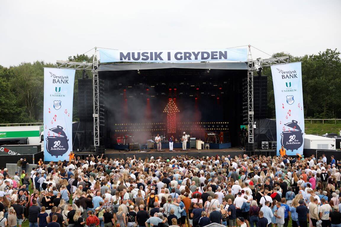 Slut med Musik i Gryden