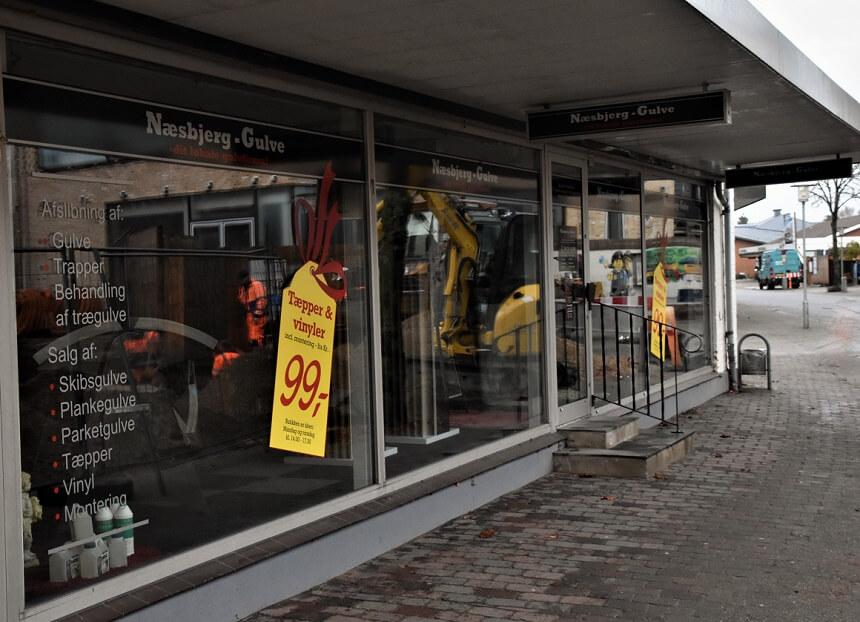Gulvbutik lukker lokalerne i Billund