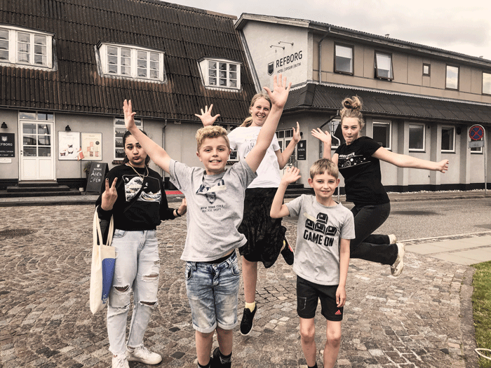 Lokale børn har skabt en oplevelsesjagt rundt i Billund