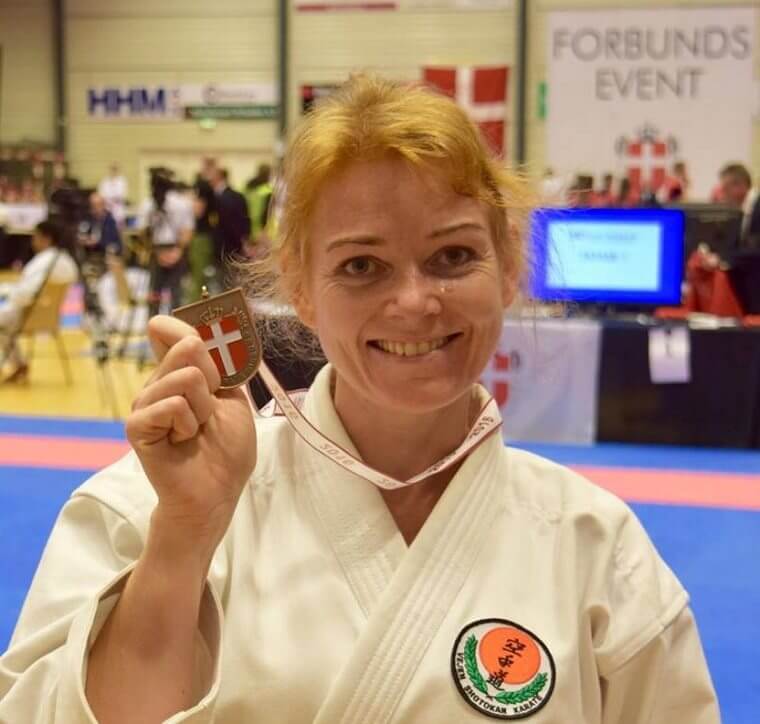Bronze til karatekvinde fra Vorbasse