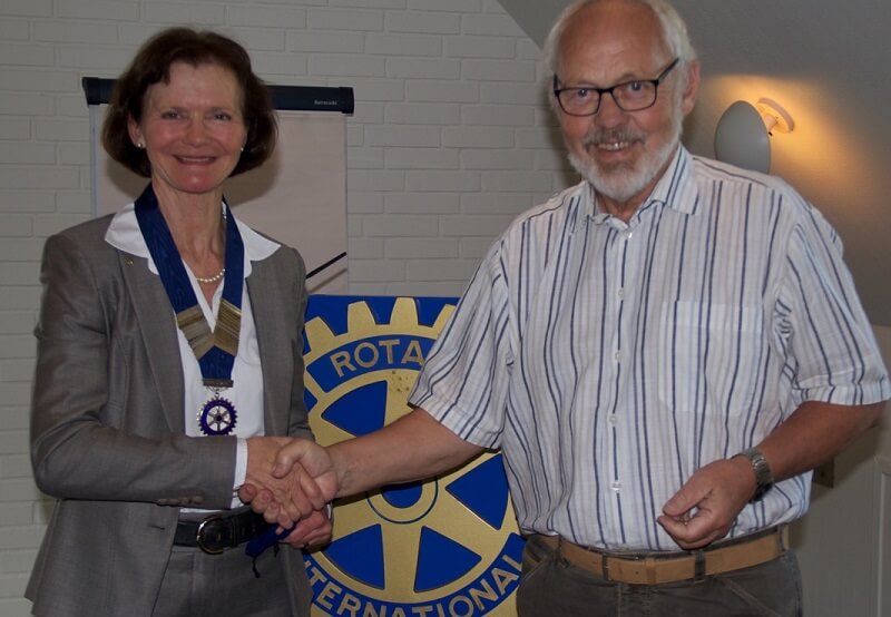Karin er ny præsident i Rotary Billund