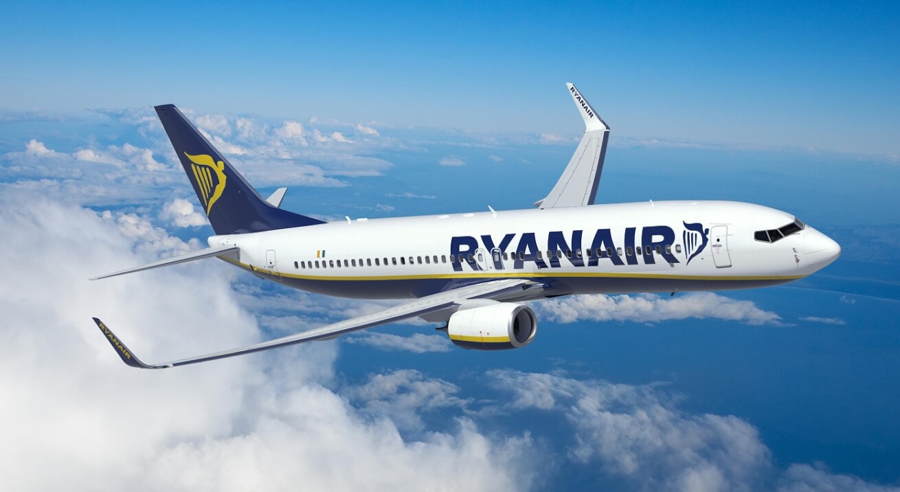 Ryanair får yderligere seks nye ruter fra Billund Lufthavn