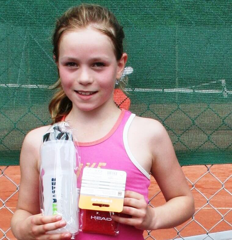 Grindsted-pige blev jysk mester i tennis