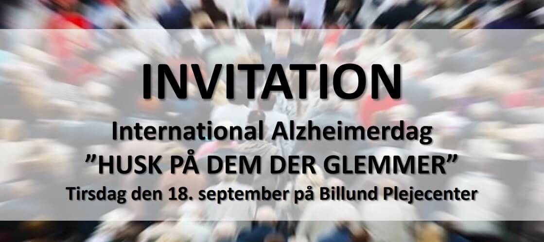 Invitation til International Alzheimerdag