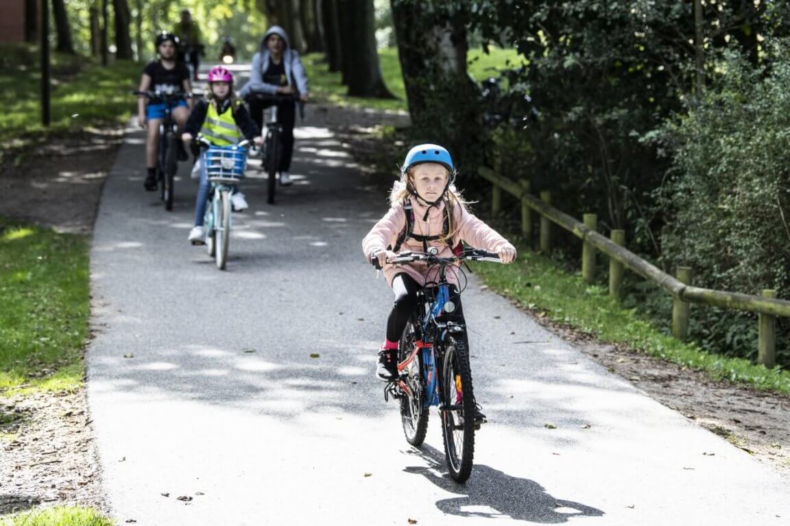 Børns Smutveje skal sikre børnenes cykeltur