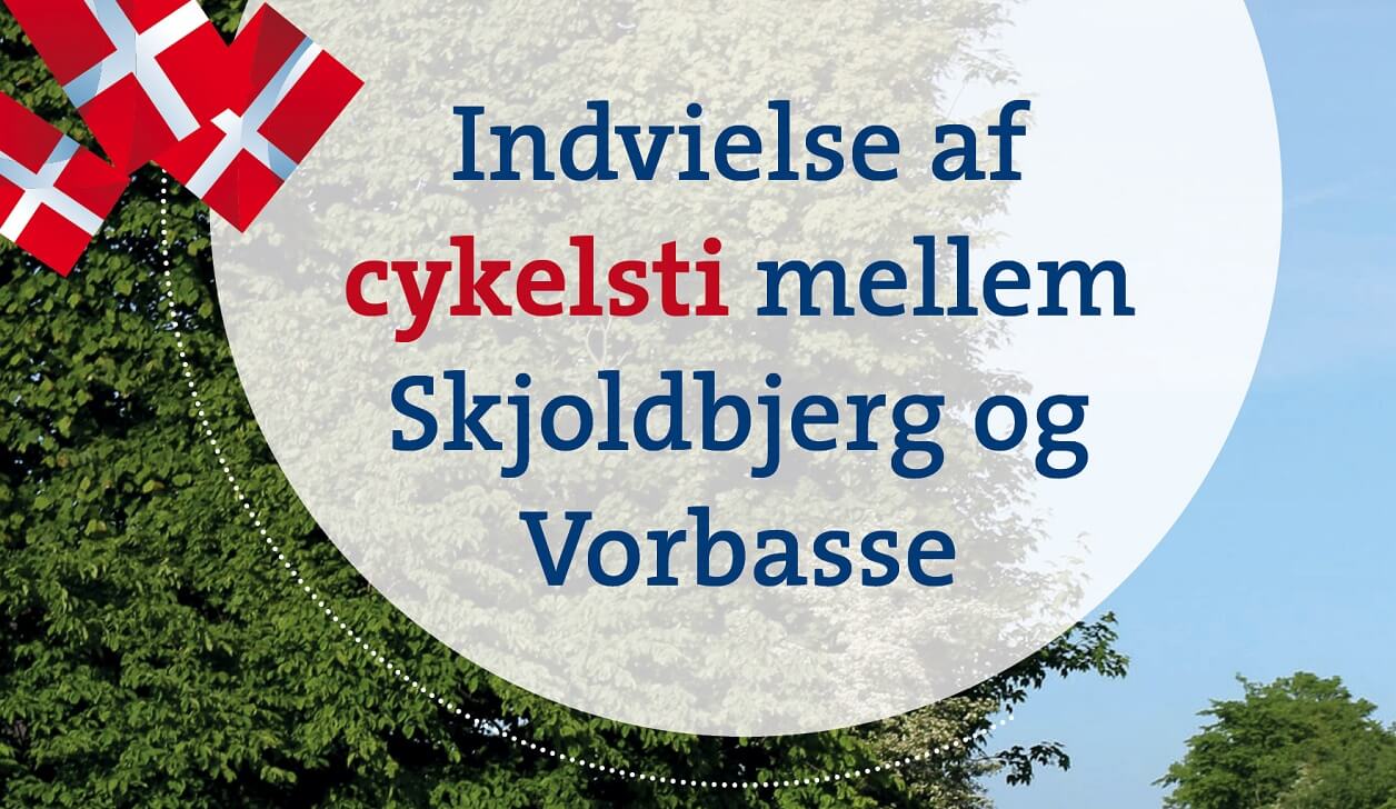 Indvielse af cykelsti Skjoldbjerg-Vorbasse