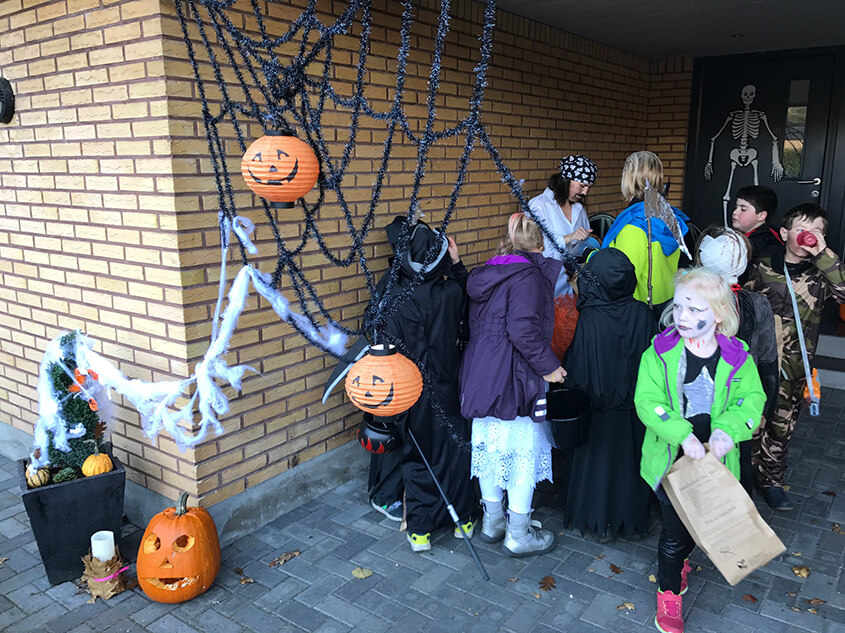 Halloween fejret i Billund