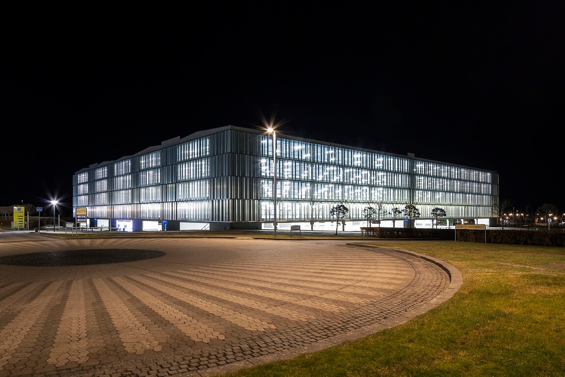 Nyt P-hus står færdigt ved Billund Lufthavn
