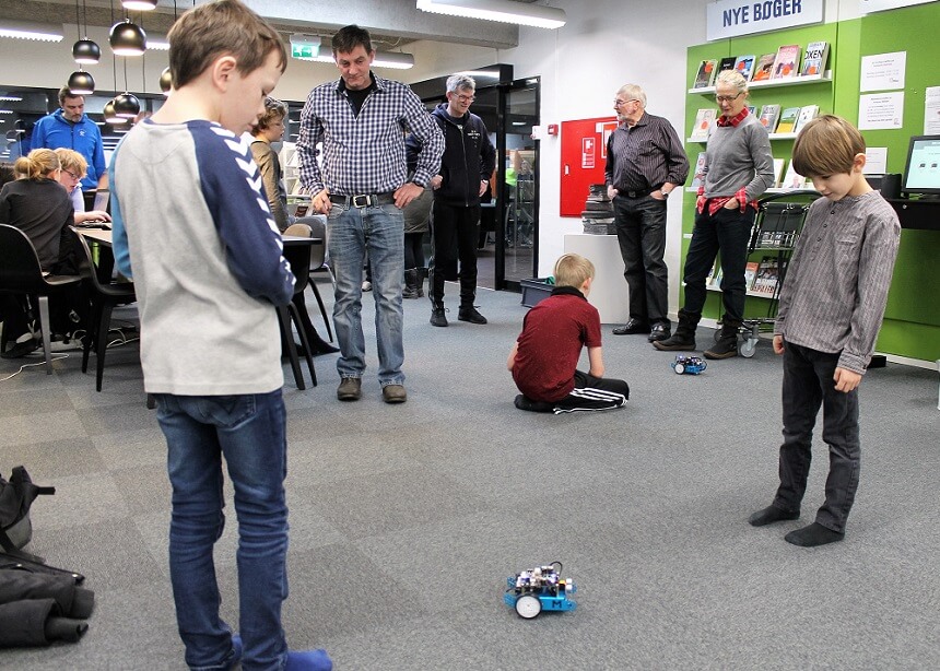 Robot-workshop blev et hit