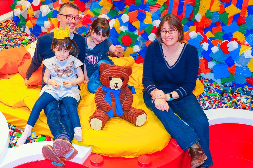 Skotsk familie overnattede i LEGO House
